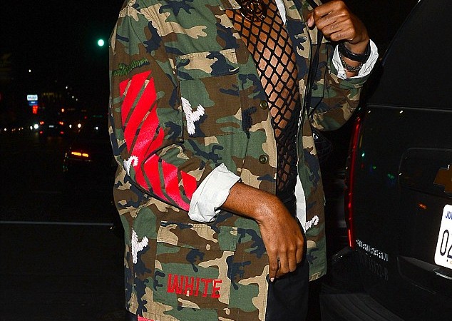 SPOTTED: EJ Johnson in OFF-WHITE
