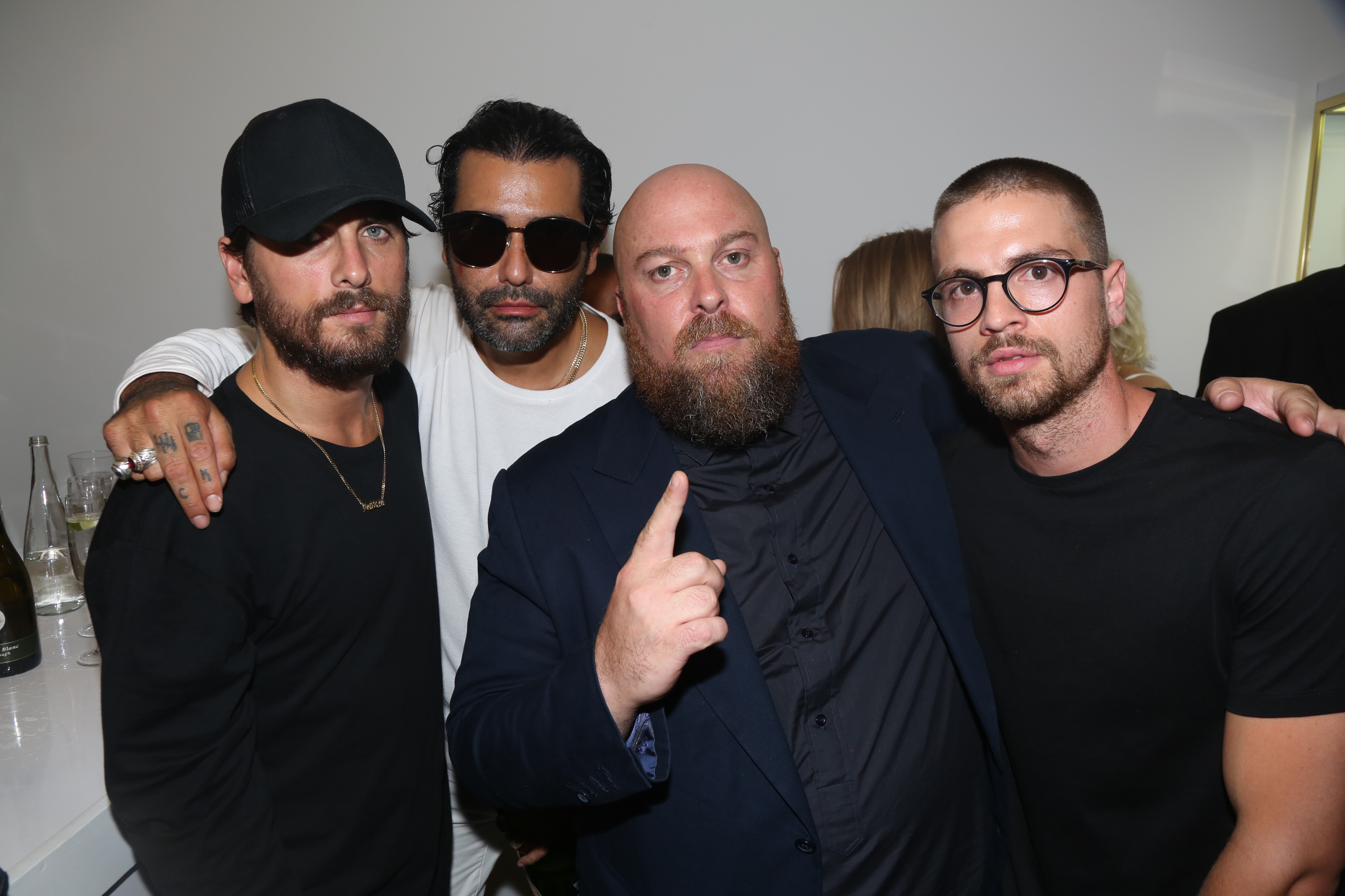 Scott Disick, Harif Guzman, Jon Buscemi