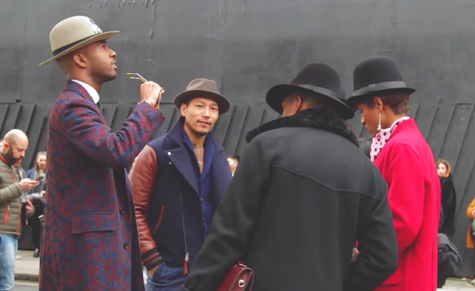 LCM: London Collections: Men AW15 Street Style Video