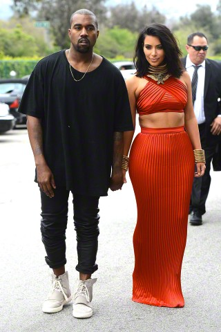 Celebrity Style: Kanye & Kim at the Roc Nation Pre-GRAMMY Brunch