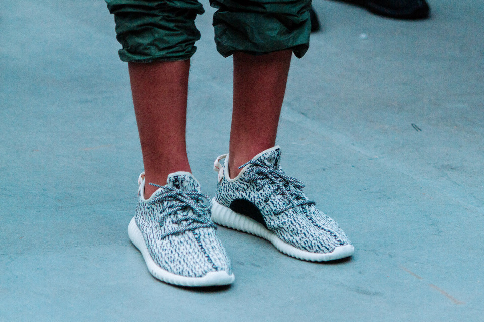 Kanye West debuts more Adidas Yeezy Footwear at NYFW