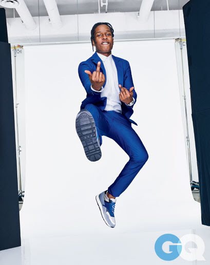A$AP Rocky Editorial for GQ April 2015