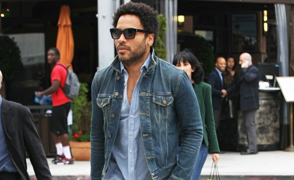 Get The Look: Lenny Kravitz In Saint Laurent At Beverly Hills