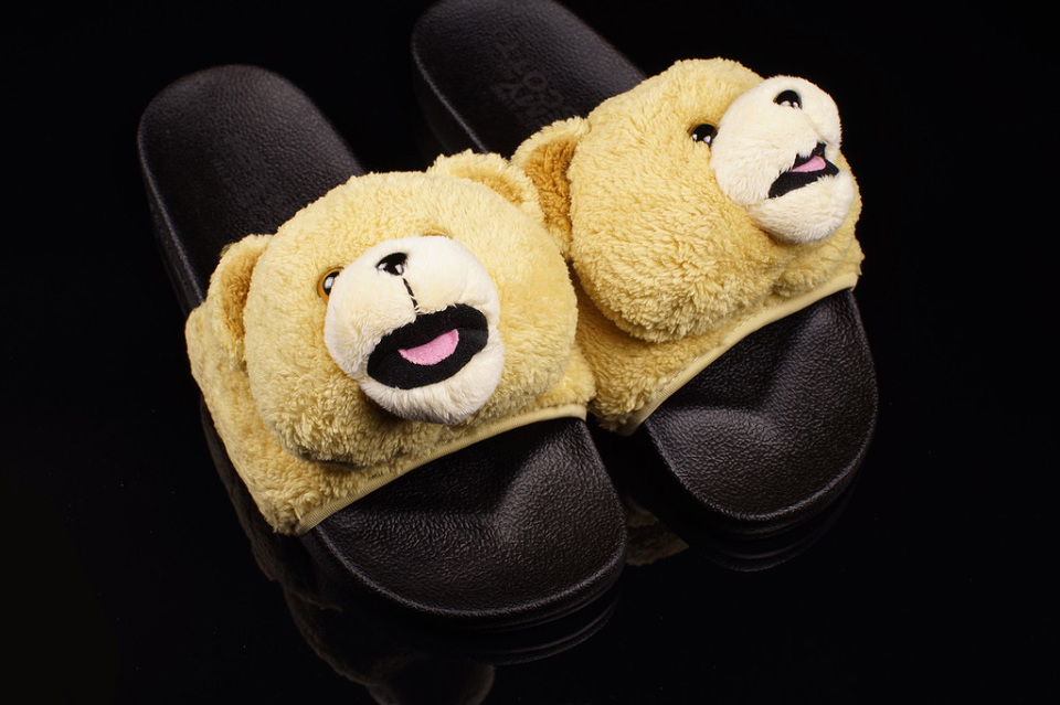 Jeremy Scott x adidas Originals Teddy Bear Slides
