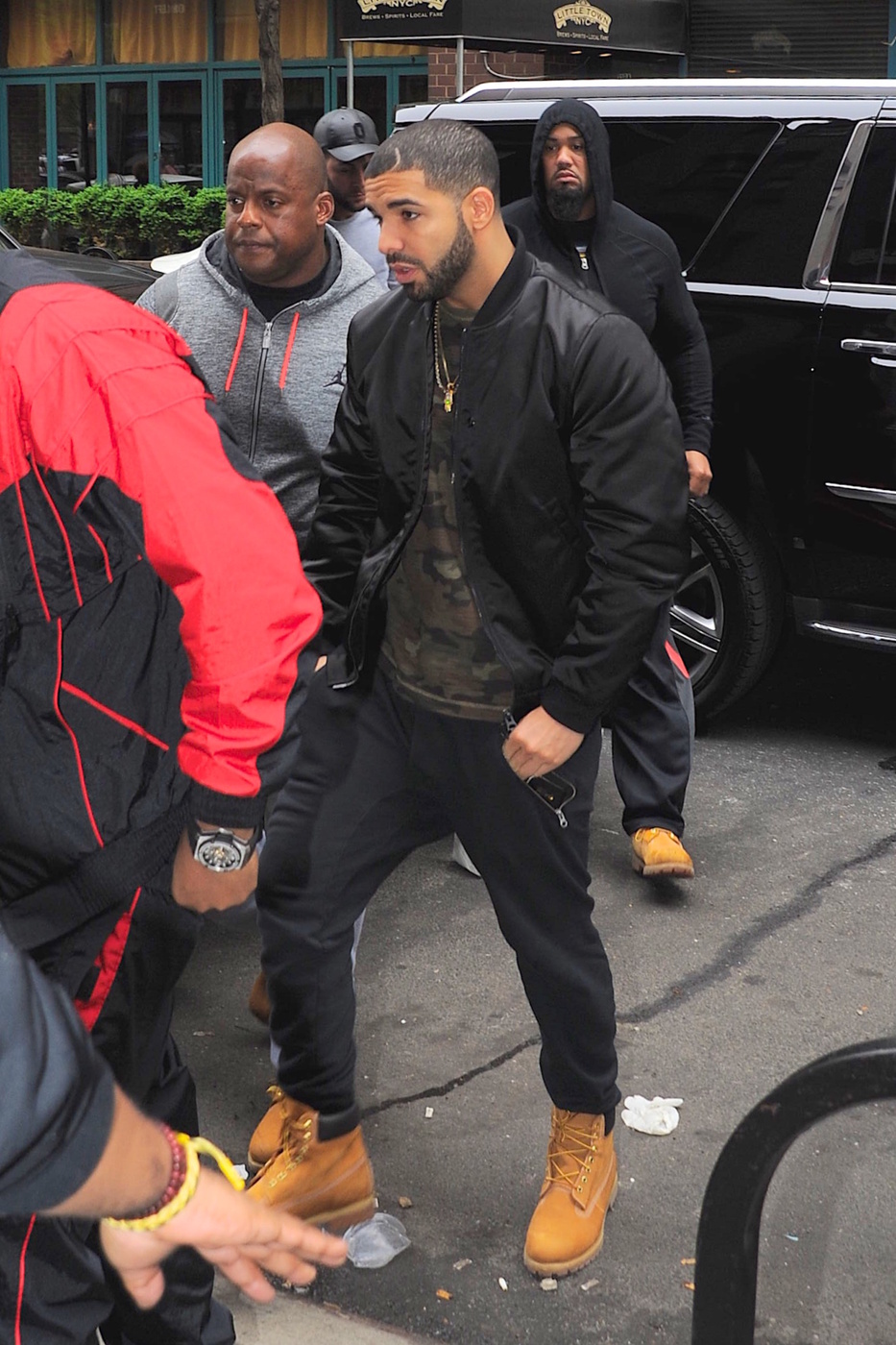 Get The Look: Drake wears Acne Studios in NYC