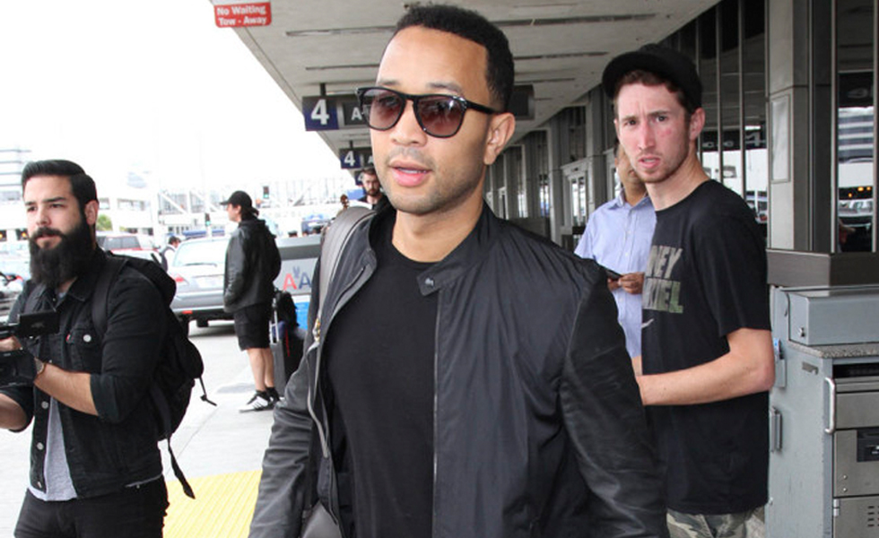 Spotted: John Legend in Givenchy Tyson Floral Printed Sneakers