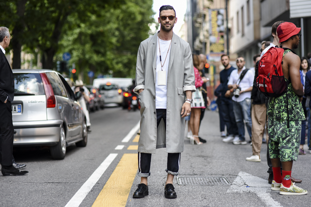 Street Style Shots: Milan Fashion Week Day One, June 2015