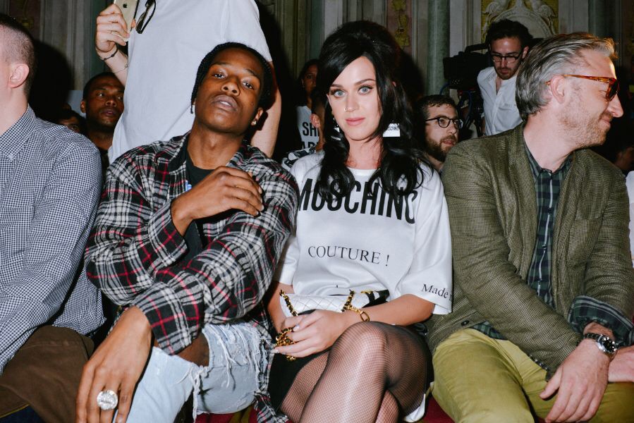 ASAP Rocky at Moschino SS16 Show in Pitti Uomo