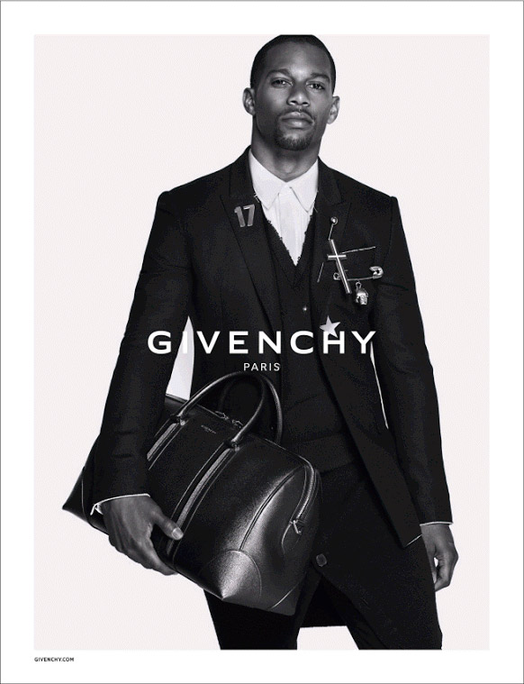 Victor Cruz for Givenchy Fall/Winter 2015 Campaign