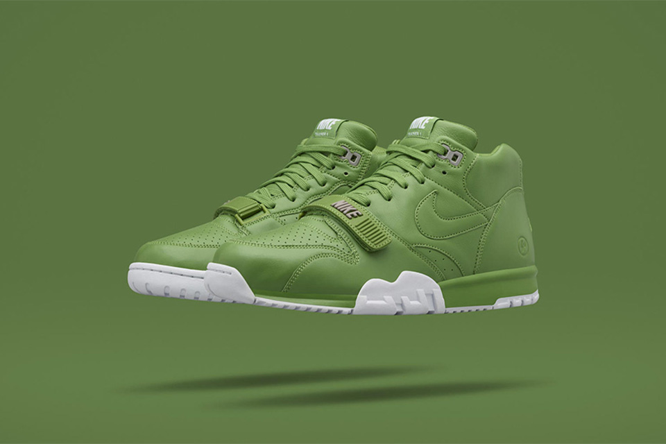 NikeLab x fragment design “Wimbledon” NikeCourt Air Trainer 1 Mid Green