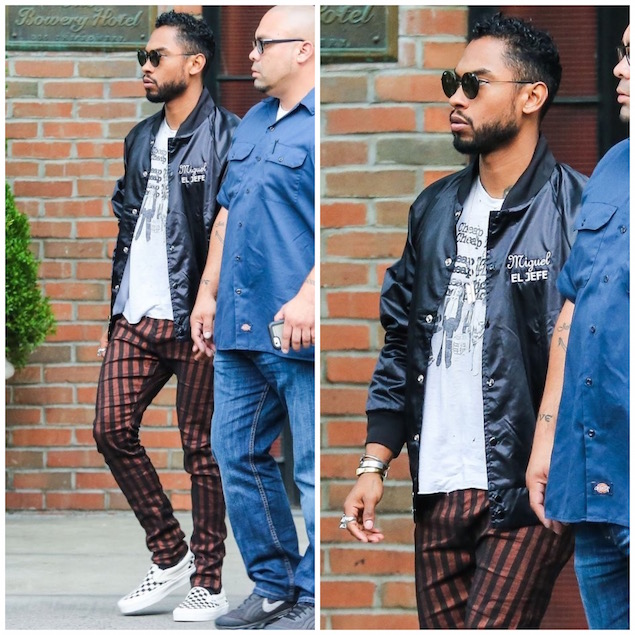 Spotted: Miguel Wearing Haider Ackermann