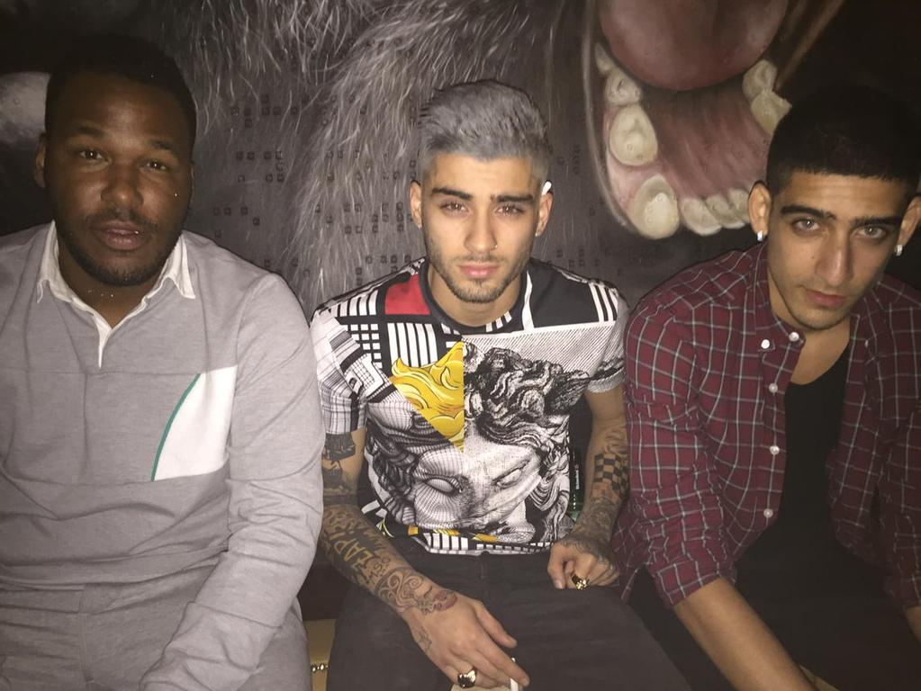 Spotted: Zayn Malik Dyes His Hair Grey and Rocks Versus Versace