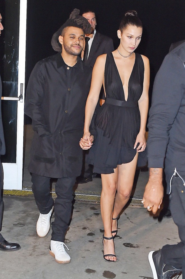 Spotted: The Weeknd in Alexander Wang at NYFW
