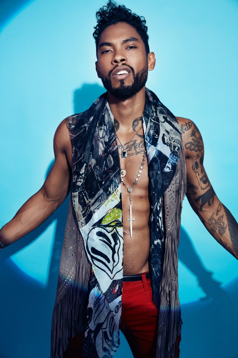Miguel Stars in Editorial for The Guardian