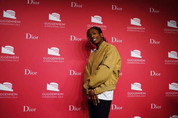 A$AP Rocky Is First To Step Out in Dior SS16