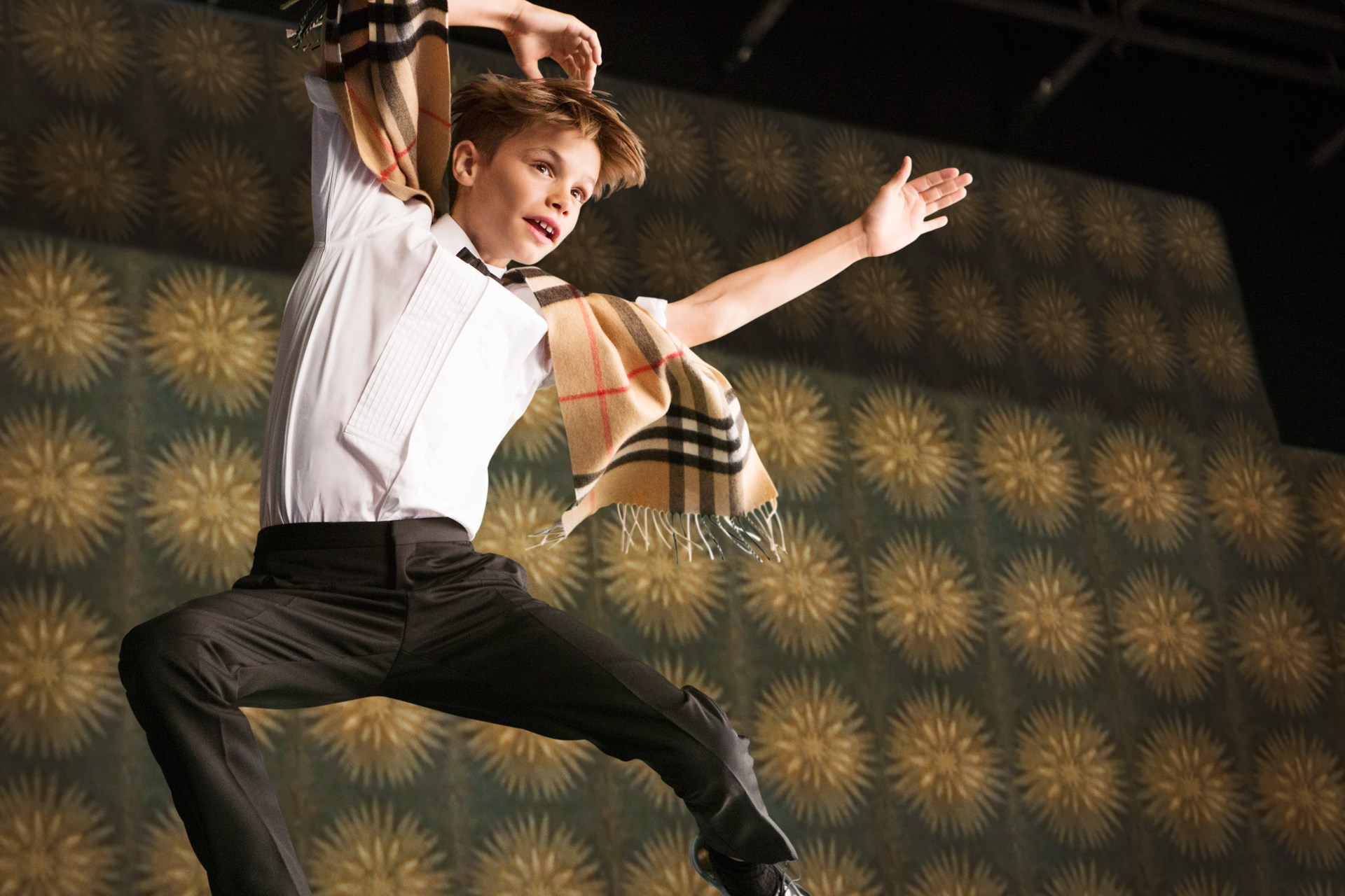 Burberry “Billy Elliot” Christmas 2015 Campaign Featuring Romeo Beckham