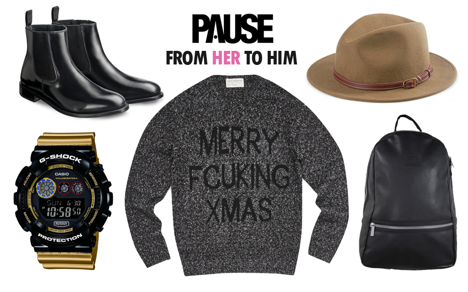 PAUSE Christmas: Gifts From Her To Him