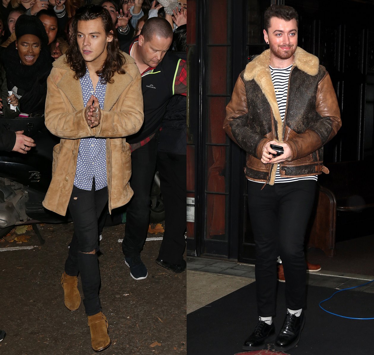 Harry Styles and Sam Smith Rock This Season’s Must-Have Coat for Guys