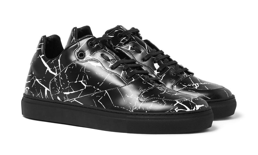 Balenciaga Drop Their Marble-Print Leather Sneaker For 2016