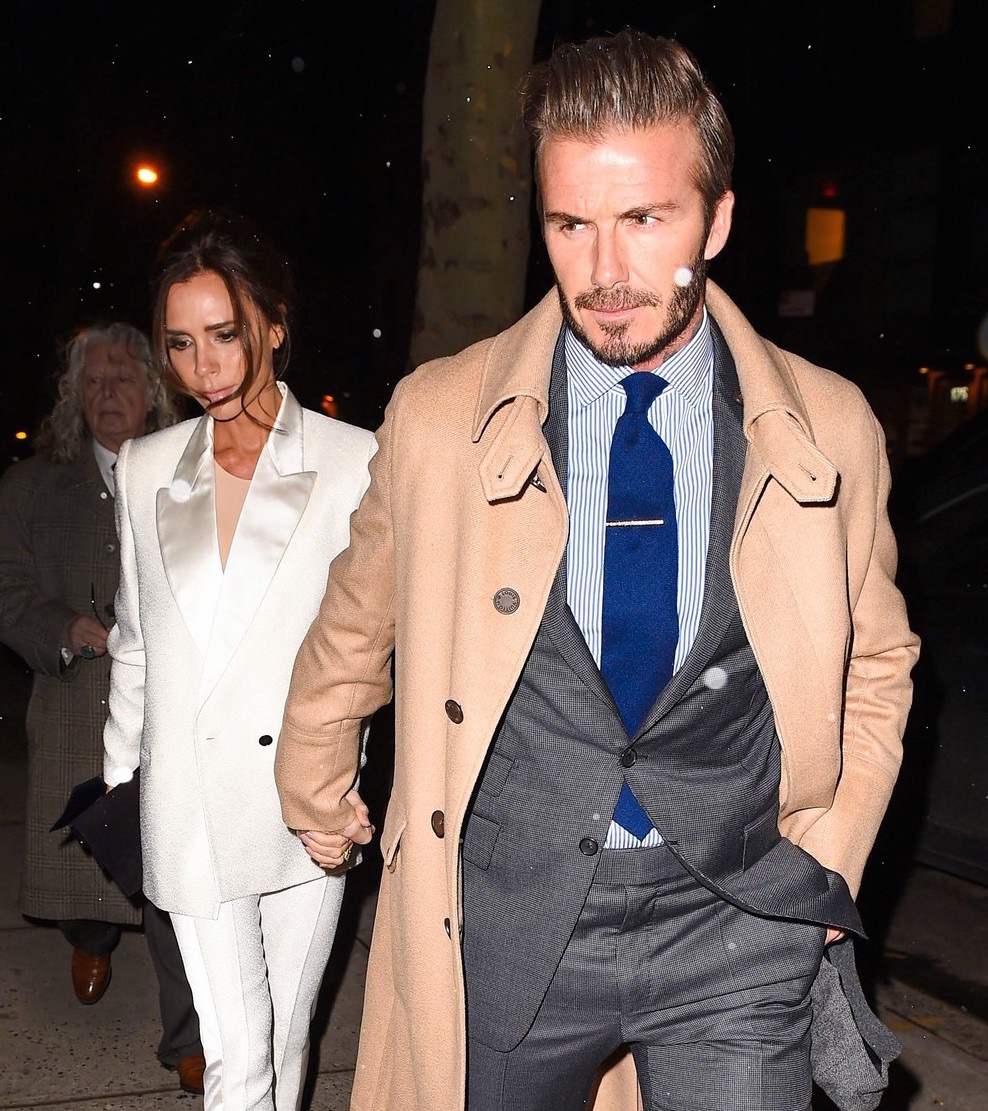 The Beckhams Spotted on NYC Datenight