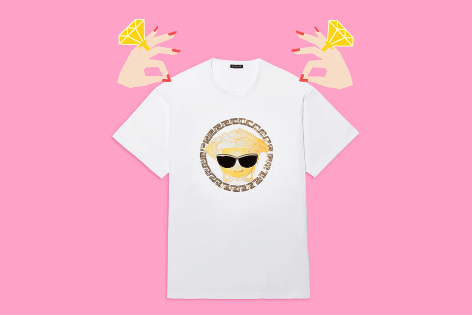 Versace Launches Emoji Tees and App for Valentine’s Day