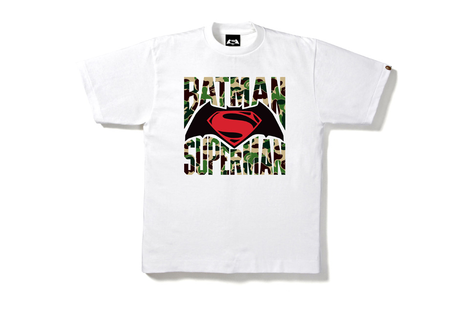 BAPE Joins the “Batman vs Superman” hype with celebratory t-shirts