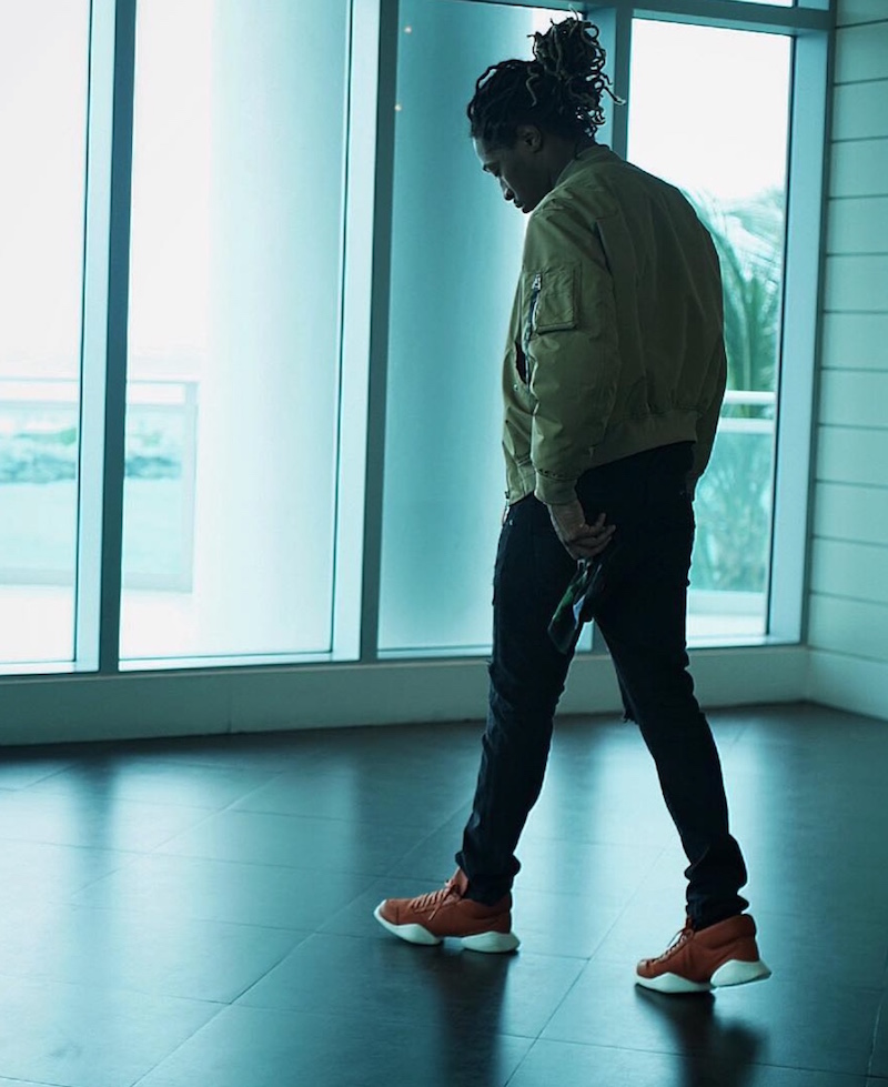 Spotted: Future In Adidas x Rick Owens Runner Sneaker