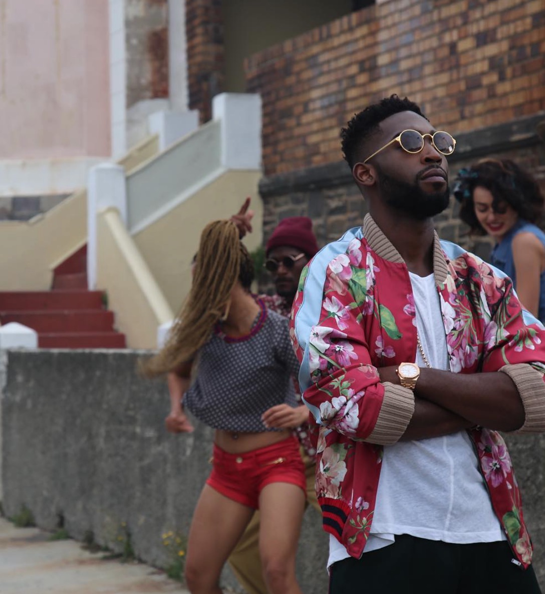 Spotted: Tinie Tempah in Gucci Bomber