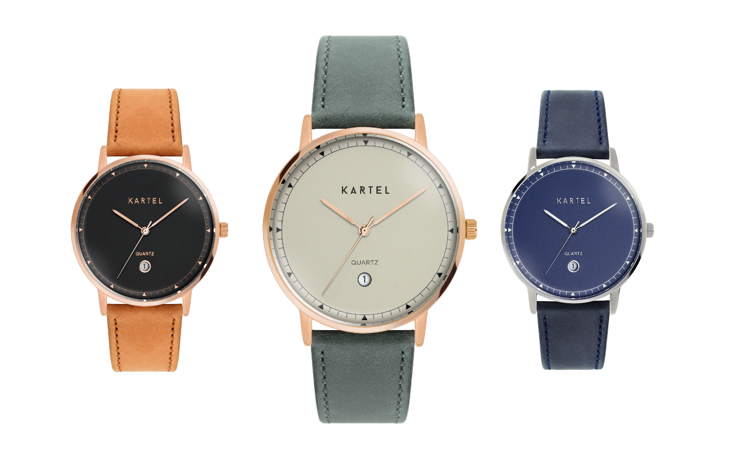 Introducing the Haig watch collection by Kartel