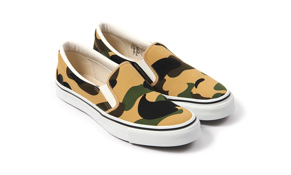 BAPE Reveal Its First Camo Slip-On for 2016