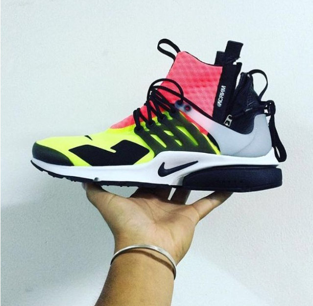 Sneaker Watch: ACRONYM x Nike Neon-Coloured Air Presto