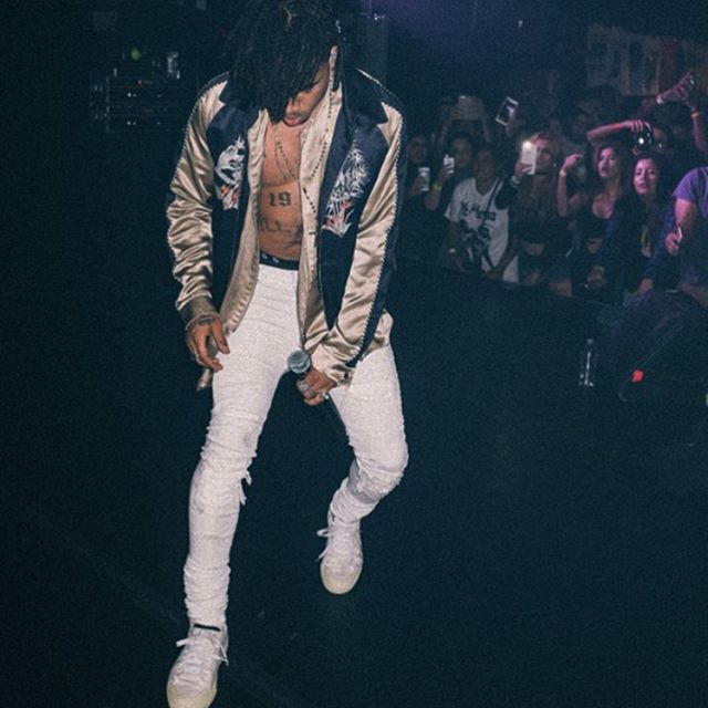 Spotted: Vic Mensa In Louis Vuitton Souvenir Jacket