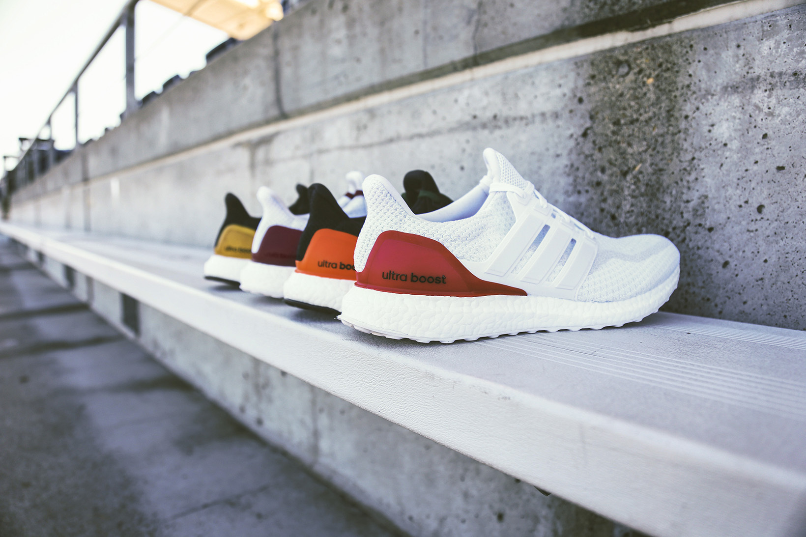 New NCAA colourways for Adidas UltraBoost