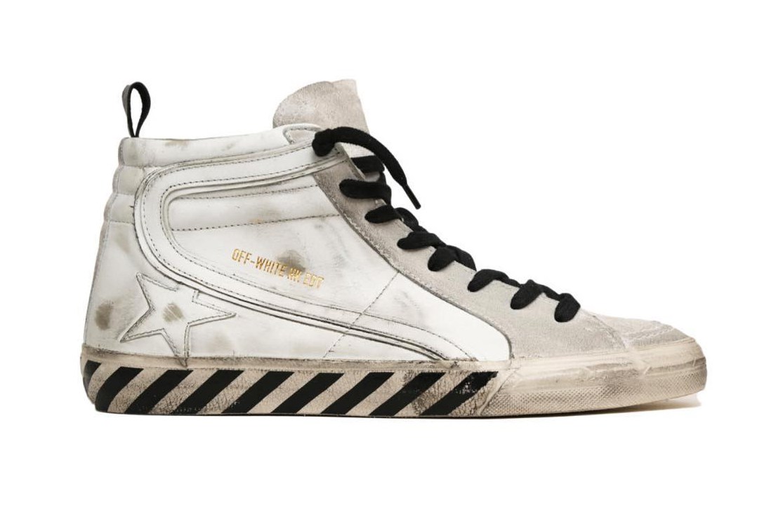 OFF-WHITE x Golden Goose unveil a sneaker collaboration