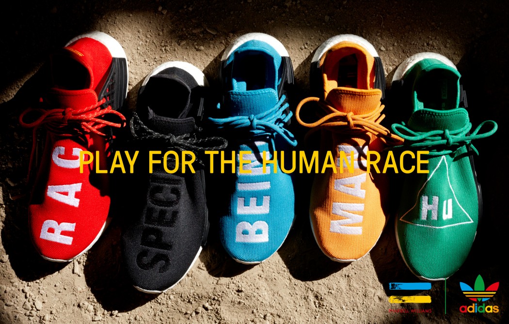 Pharrell Williams Launches New Hu Footwear & Activewear