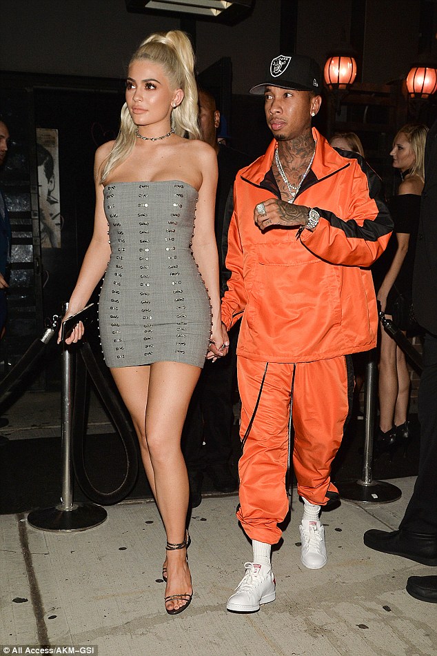 Spotted: Tyga Takes It Back To The 90s In Daniel Patrick Tracksuit