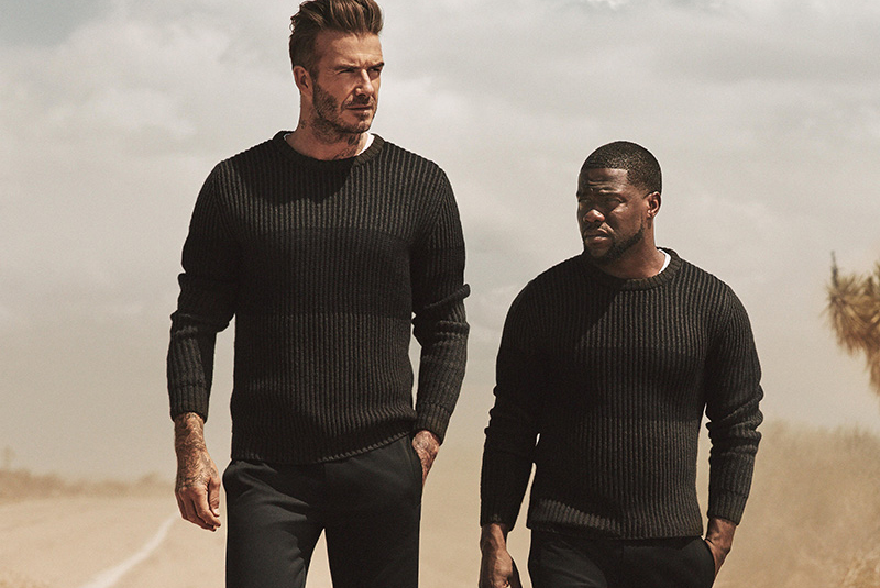 David Beckham and Kevin Hart Reunite For Another H&M Ad