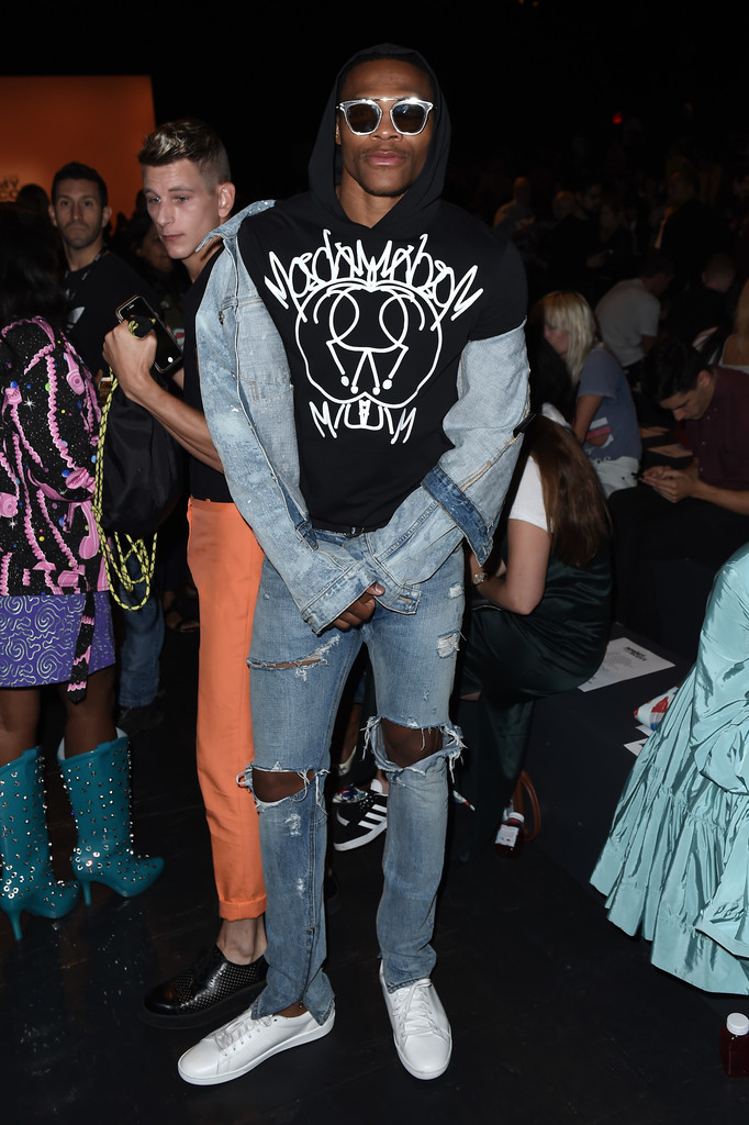 SPOTTED: Russell Westbrook in Fear of God & Saint Laurent