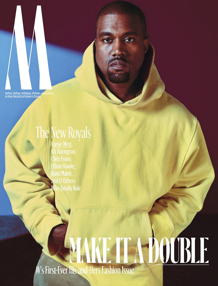 Kanye West Announced Royalty For W Magazine