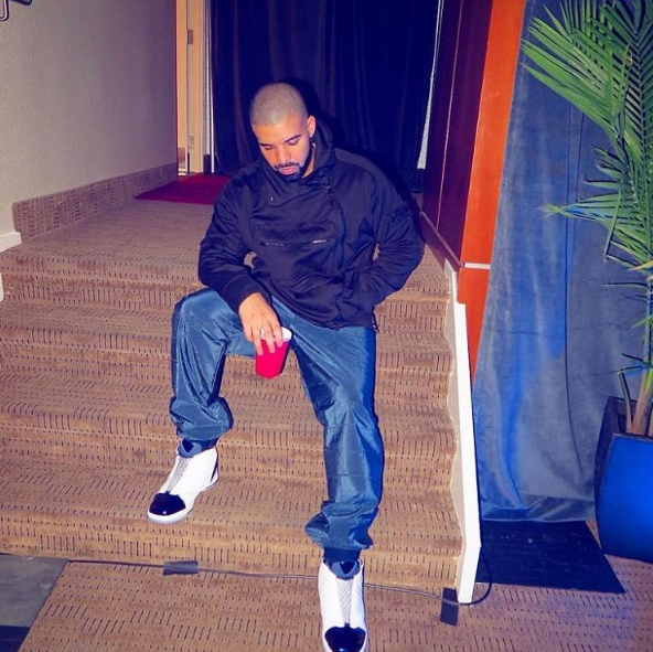 Spotted: Drake In Stone Island Jacket