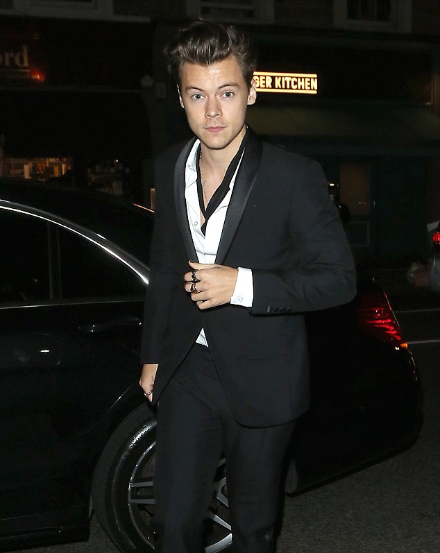 SPOTTED: Harry Styles In Saint Laurent