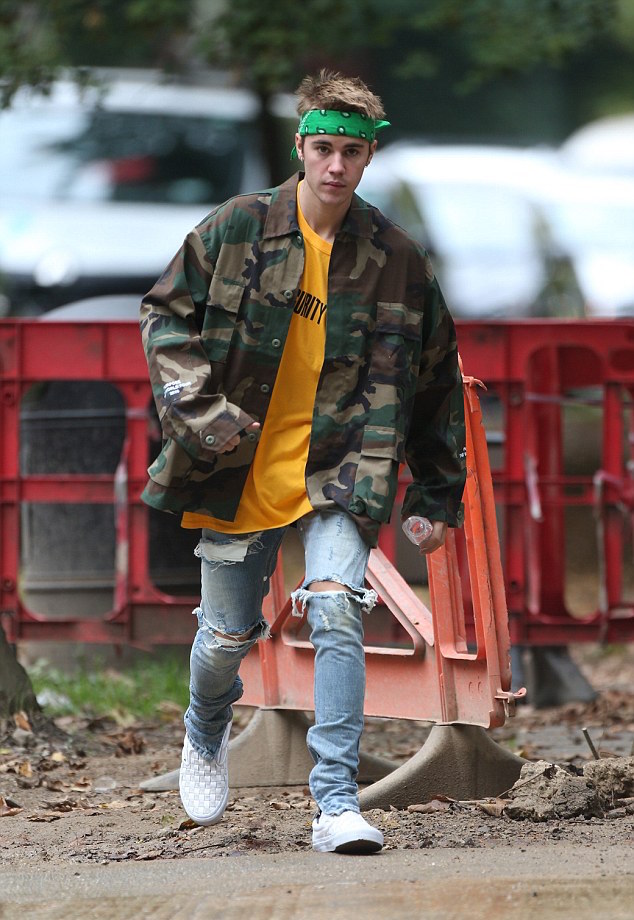 SPOTTED: Justin Bieber in Purpose Merch, Fear Of God & Vans