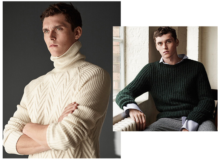 Zara’s New Man Editorial: ‘Knits For Autumn’