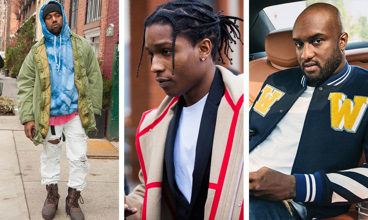 Kanye West, A$AP Rocky, Rihanna & Virgil Abloh Named As Fashion’s Most Influential
