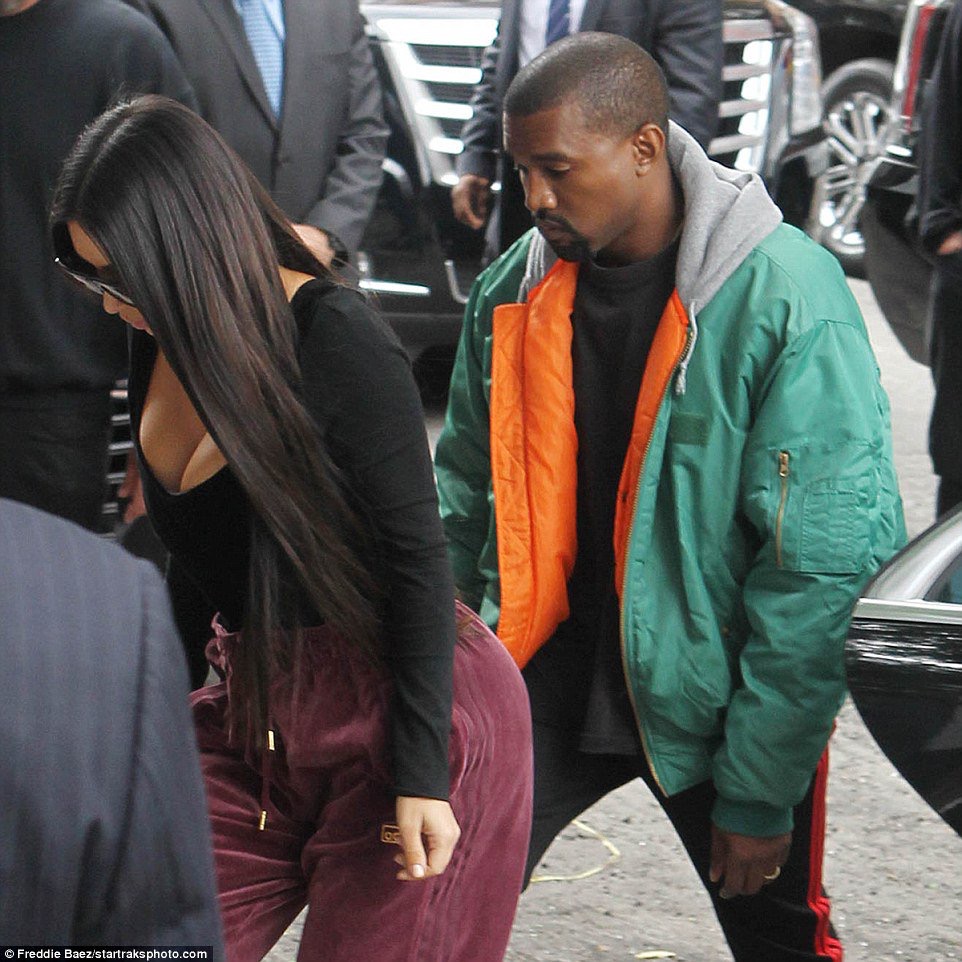 Spotted: Kanye West In Vetements Bomber In NYC