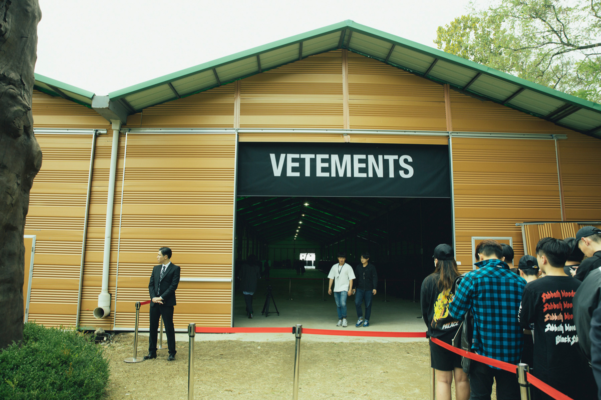 Vetements and MatchesFashion Host A High-Fashion Garage Sale in Seoul