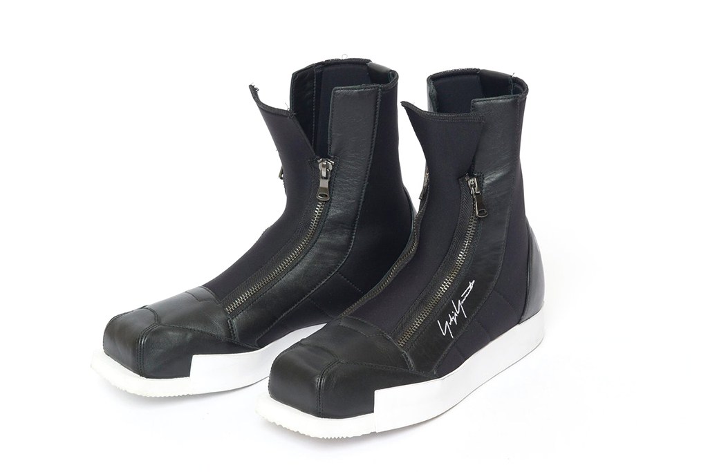 Yohji Yamamoto & adidas Collaborate on Hi-Top Boots