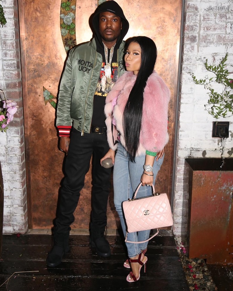 SPOTTED: Meek Mill In Supreme & Yeezy