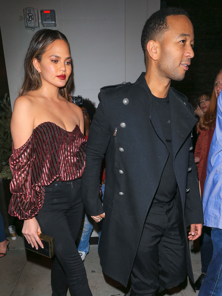 SPOTTED: John Legend In Balmain & Givenchy Sneakers