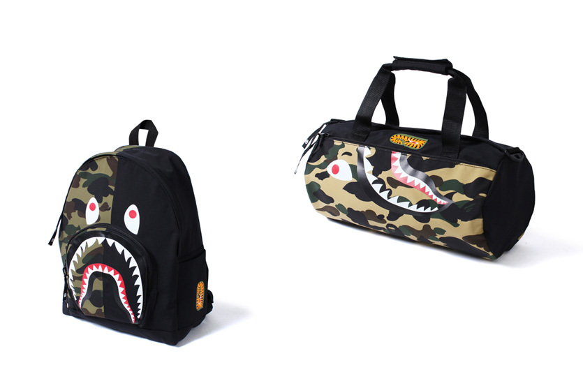BAPE Presents New Shark Bag’s To Up Your Luggage Game